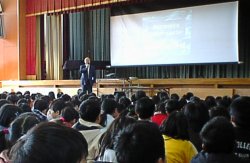 教育長さんのお話